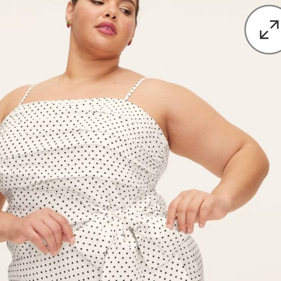 Kate Spade, Target top black cream polka dot with tie bow, new with tags, XXL - Picture 7 of 13